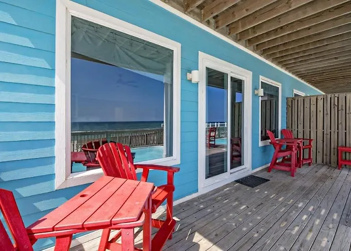 Beachfront 9bed Easybreezy West Holiday home Gulf Shores