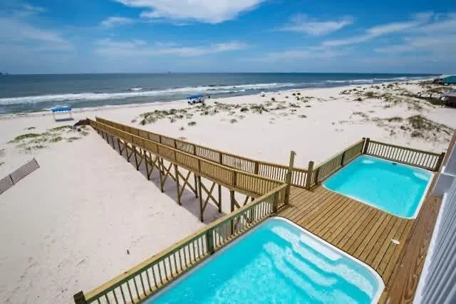 Beachfront 9bed Easybreezy West Holiday home Gulf Shores