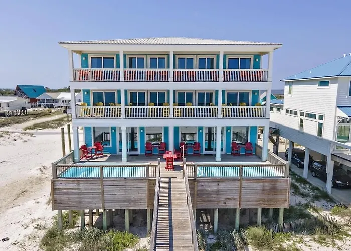 Holiday home Beachfront 9bed Easybreezy West Gulf Shores